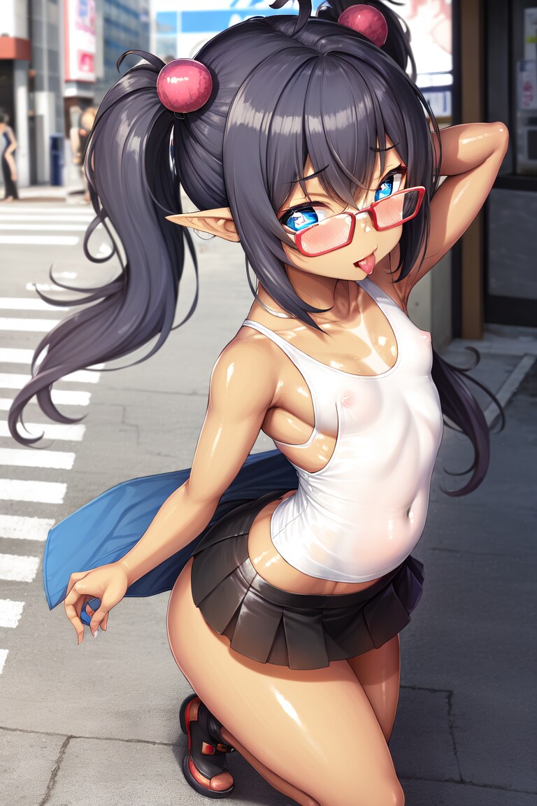 メスガキすけすけデート