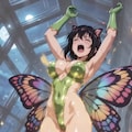 （創作セー〇ームーン必殺技で消滅する🩷ハイレグ美少女怪人のパラパラ疑似アニメ♪）邪悪を消し去る！白き聖なる闇「ムーン・サークレット・ホワイトアウト」！！ 10枚目