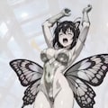 （創作セー〇ームーン必殺技で消滅する🩷ハイレグ美少女怪人のパラパラ疑似アニメ♪）邪悪を消し去る！白き聖なる闇「ムーン・サークレット・ホワイトアウト」！！ 11枚目