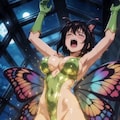 （創作セー〇ームーン必殺技で消滅する🩷ハイレグ美少女怪人のパラパラ疑似アニメ♪）邪悪を消し去る！白き聖なる闇「ムーン・サークレット・ホワイトアウト」！！ 9枚目