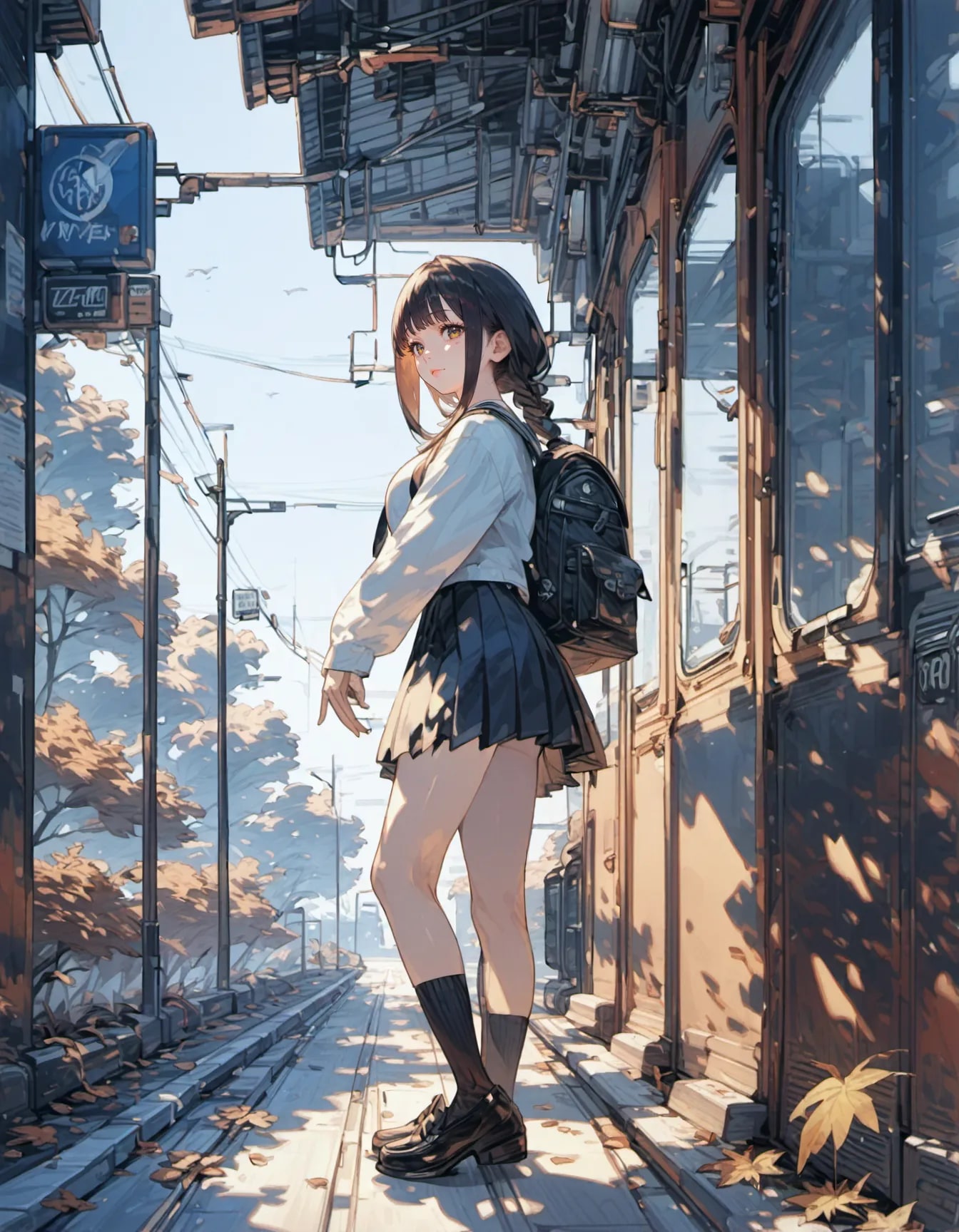 The Street Where Autumn Waits