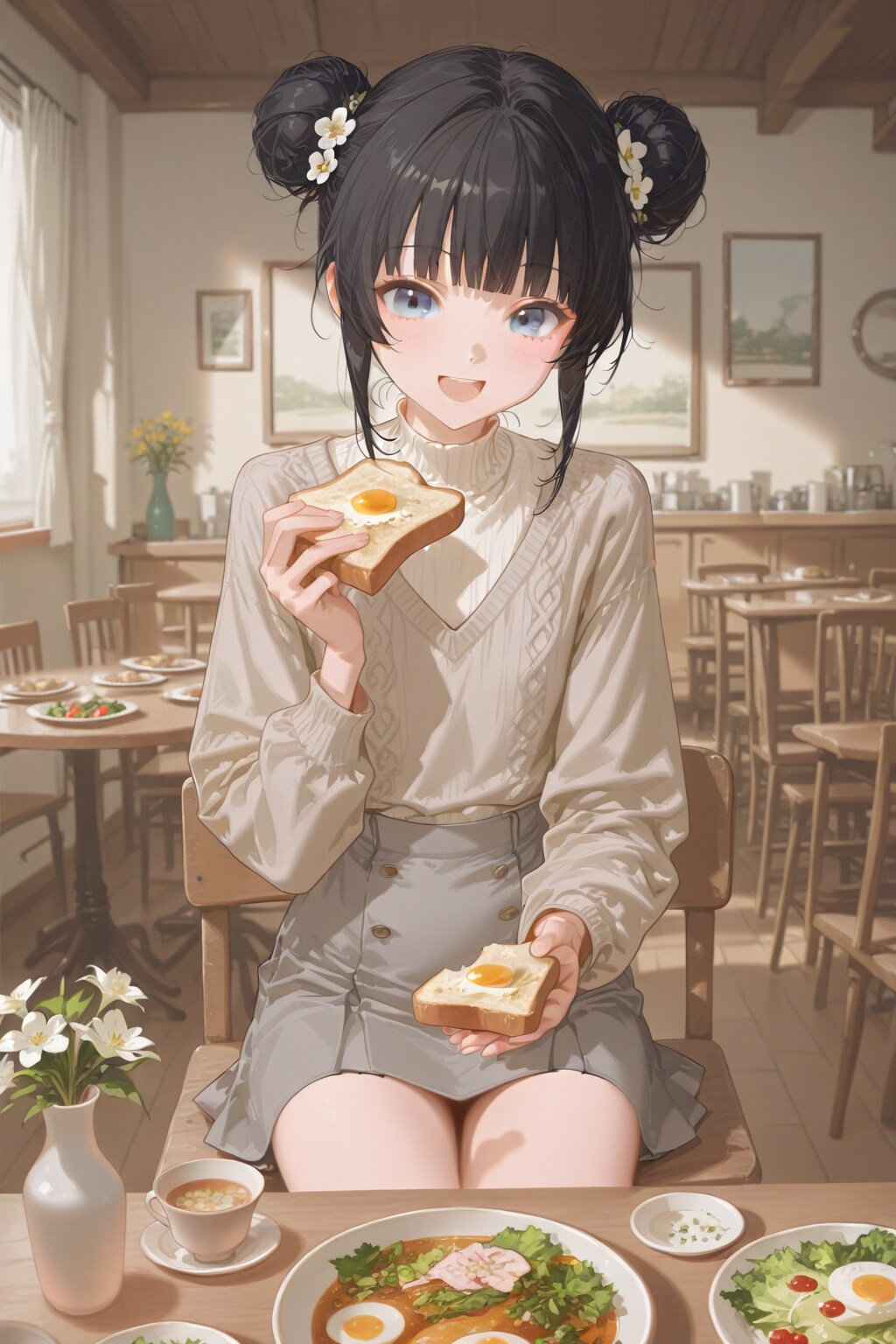 おだんごちゃん🍡✨と朝ごはん🍚✨　PEGASUS版