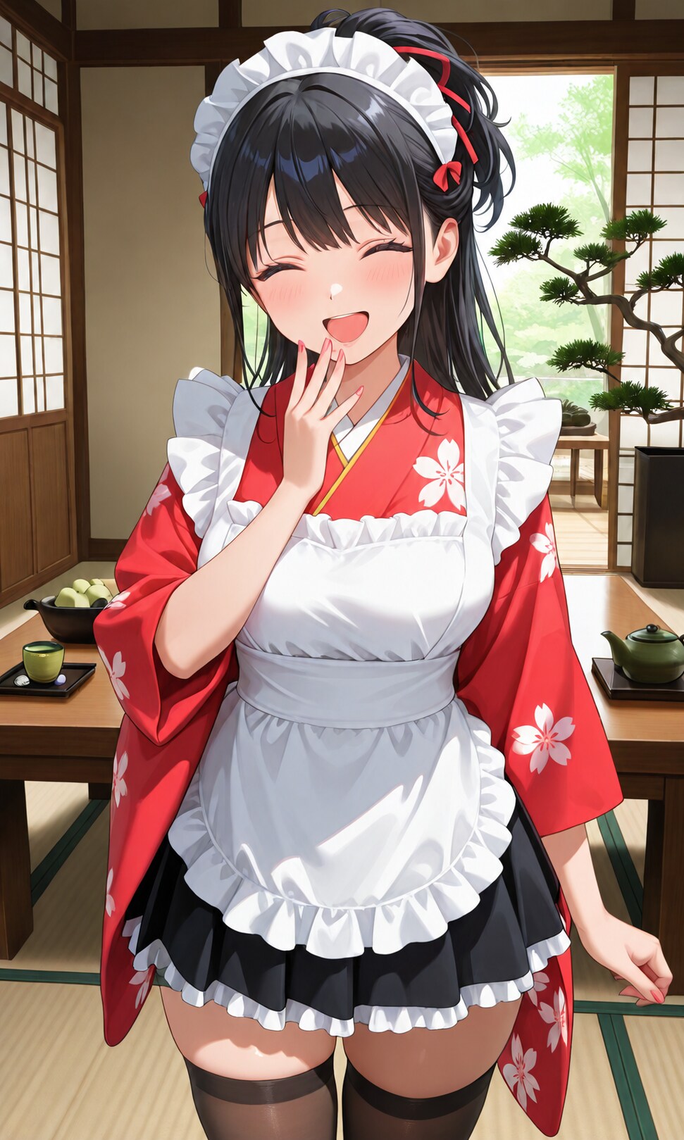 和風喫茶ってこんな感じでいいのかな？