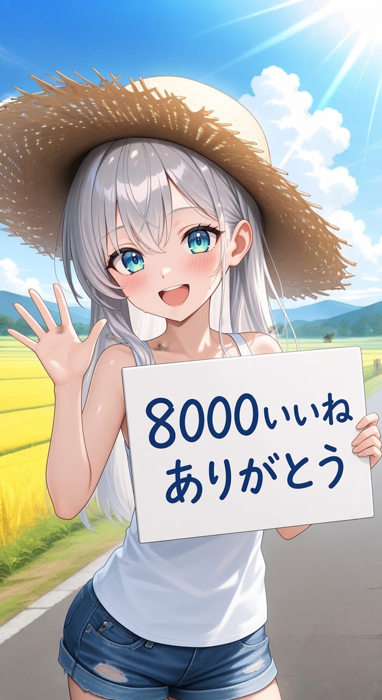 8000突破ありがとう！銀子のサービス | の人気AIイラスト・グラビア