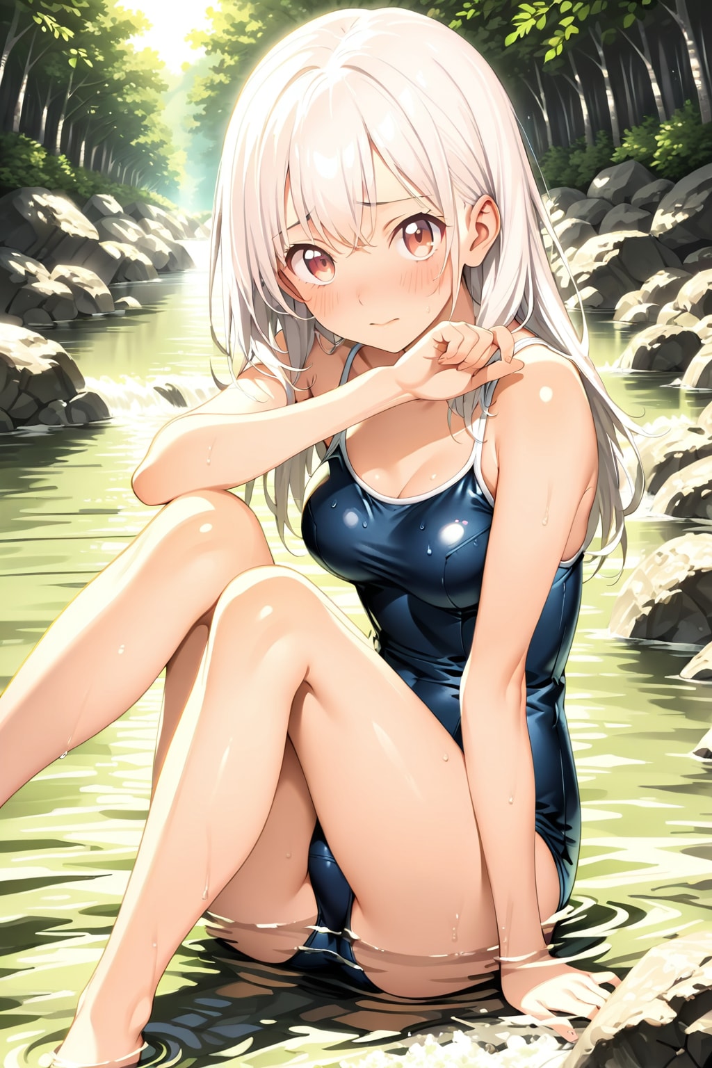 転んじゃいました…。