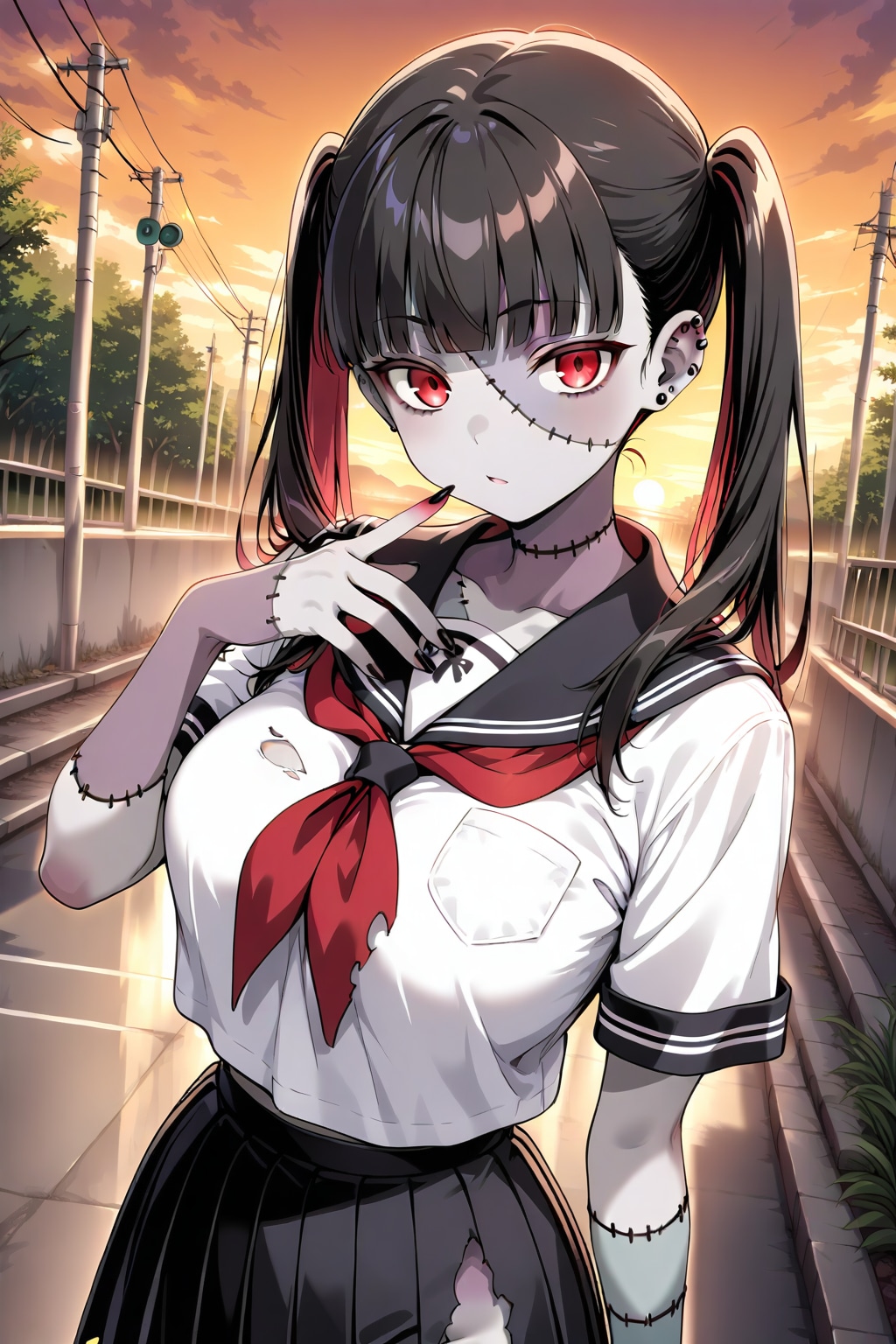 継ぎ接ぎゾンビっ娘