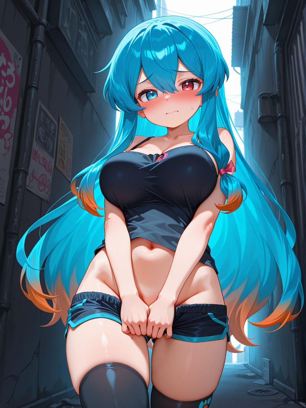 路地裏はう