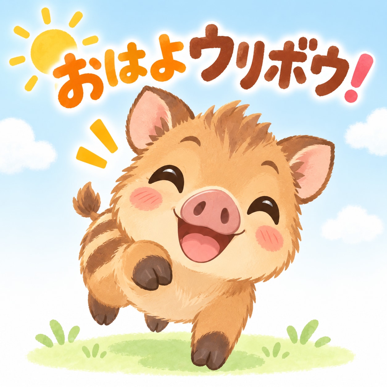 おはよウリボウ | の人気AIイラスト・グラビア