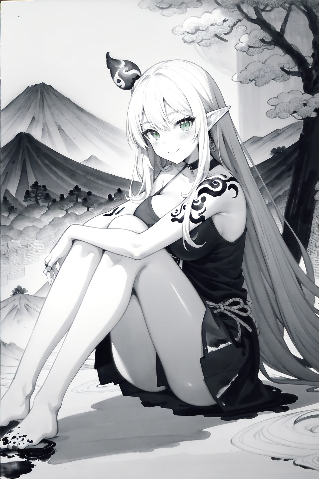 水墨画企画作品です