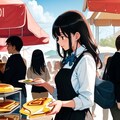 学園祭の女の子 3枚目