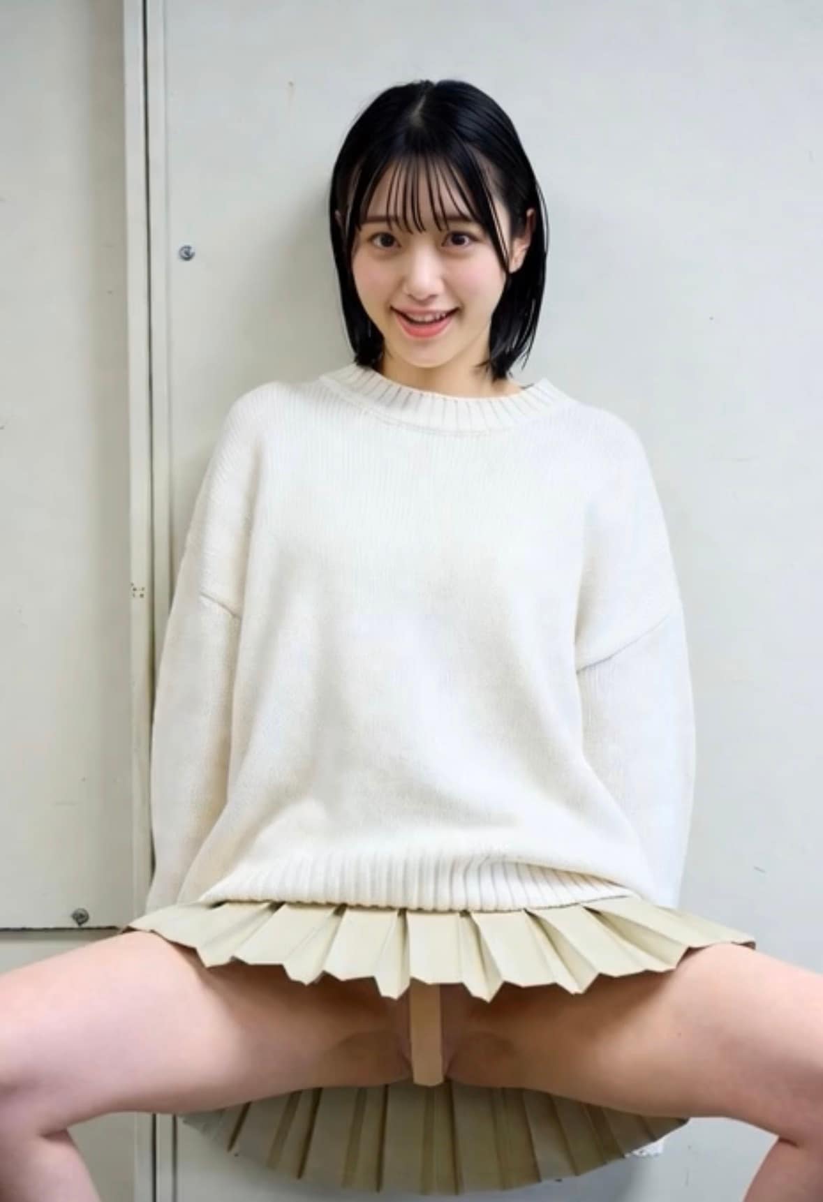 あけおめ🎍白セーターお姉さん