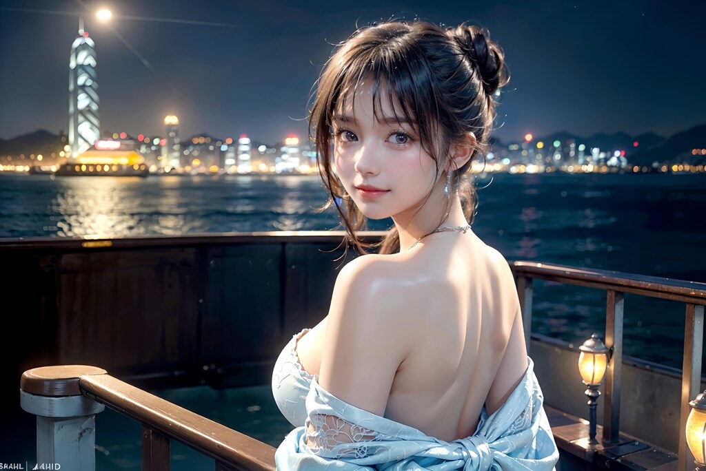 香港の夜景〜クルージング♡