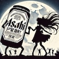 月夜に踊るビールと少女 8枚目