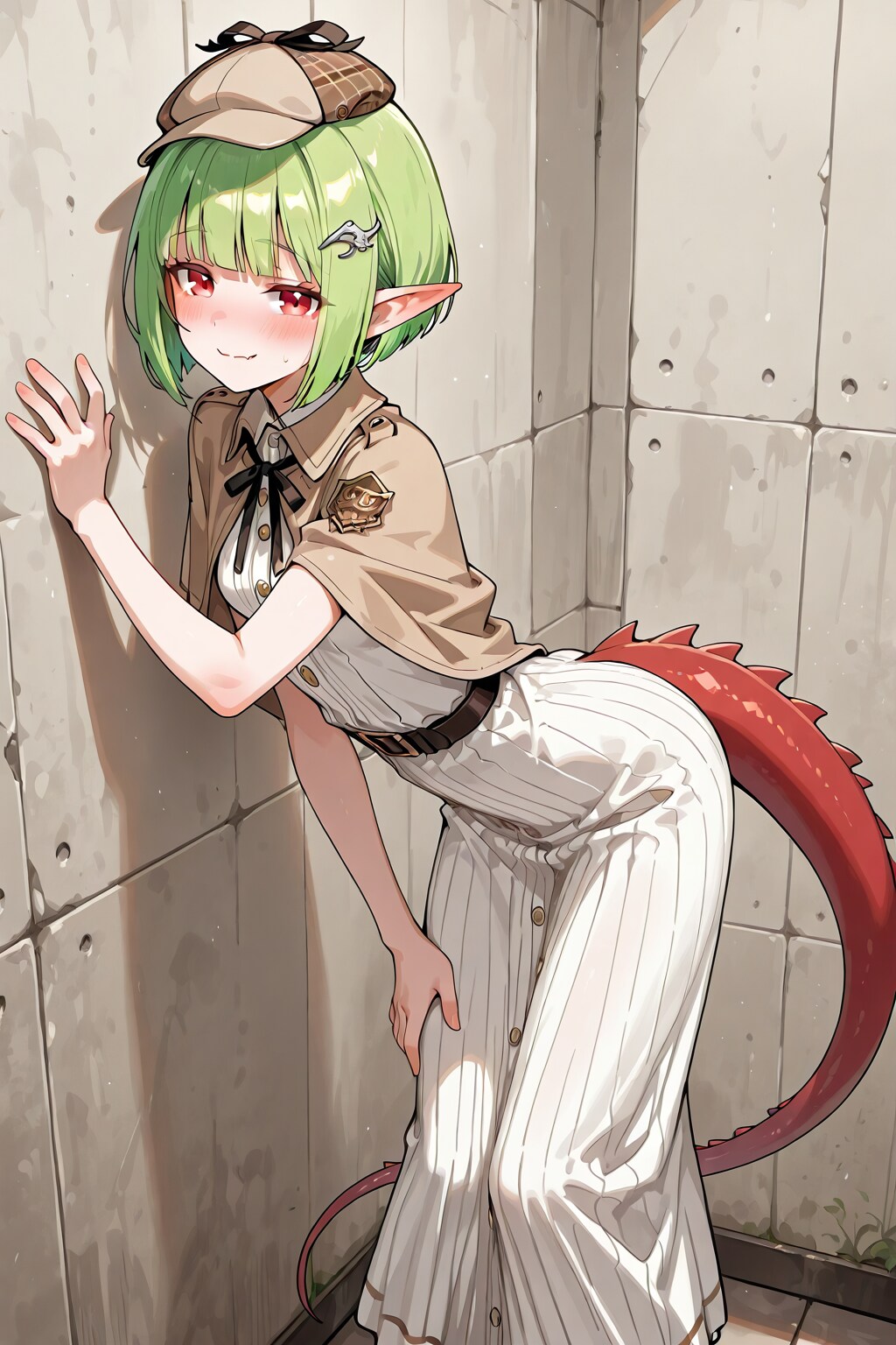 フムフム、壁を伝わって聞こえてきますよ