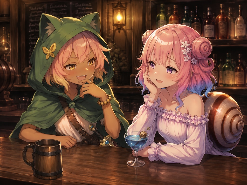 いたずらコンビの悪だくみ