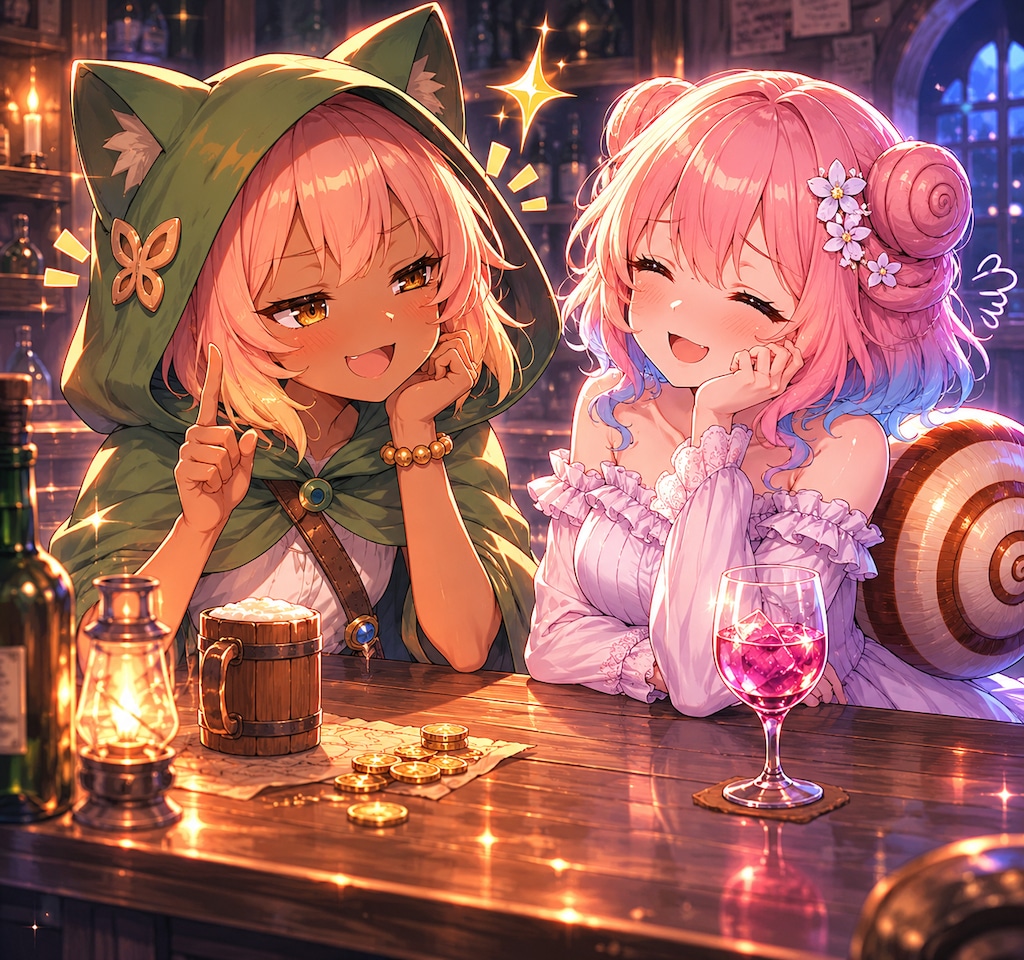 いたずらコンビの悪だくみ