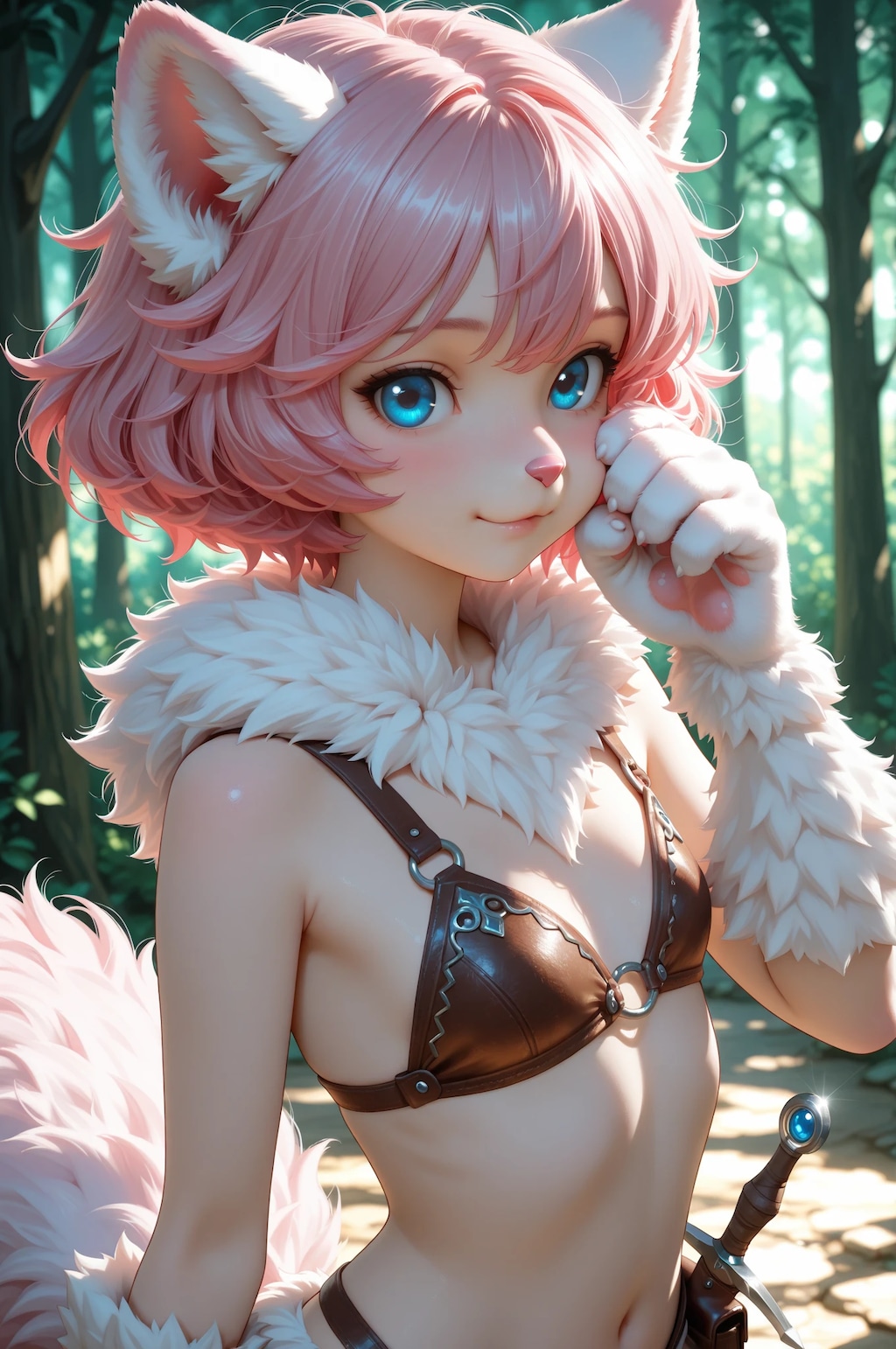 Bounced in the Wild: The Kemono Girl’s Desperate Ride