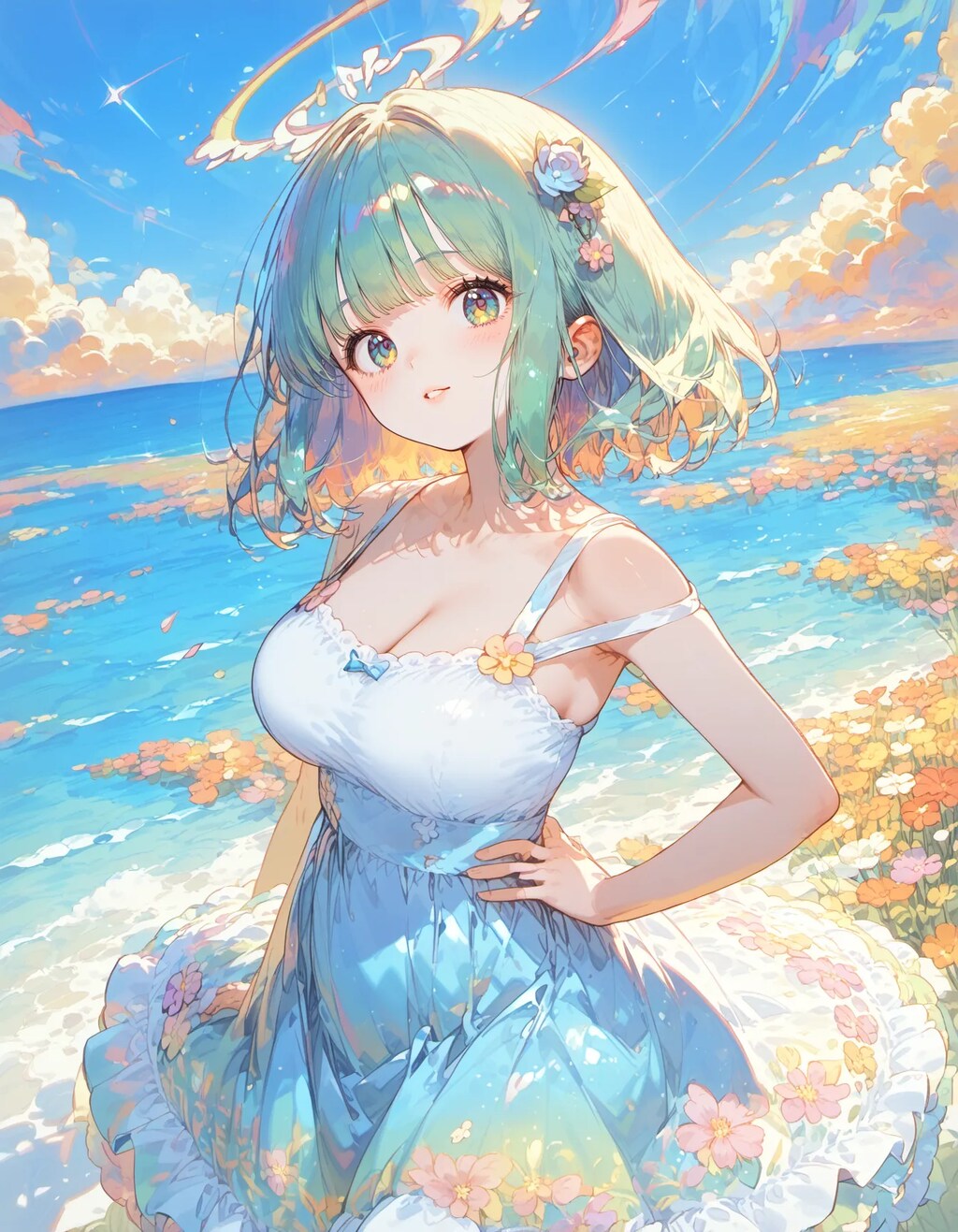 Angel of the Shoreline Bloom