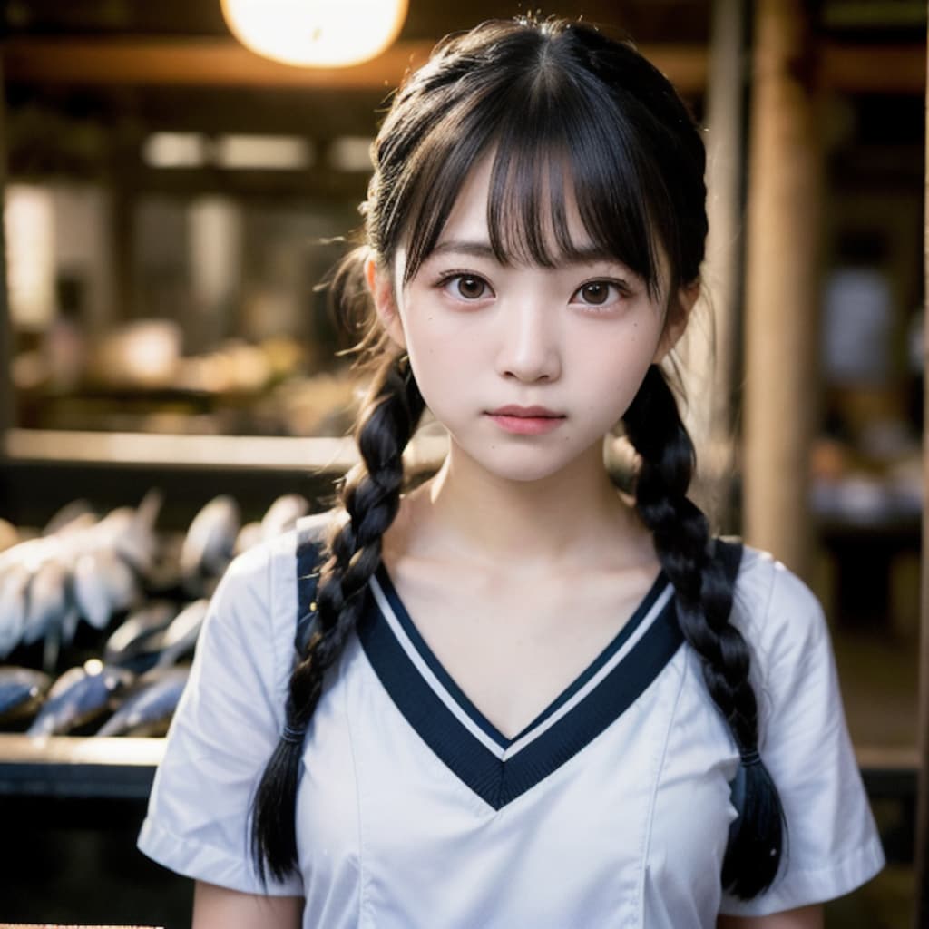 築地市場の看板娘