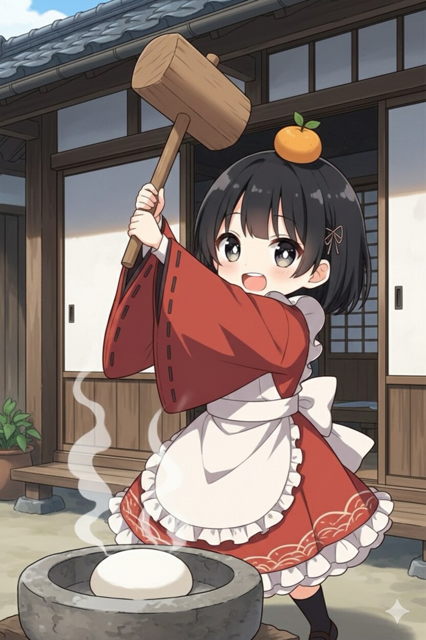お餅料理が得意ですっ！