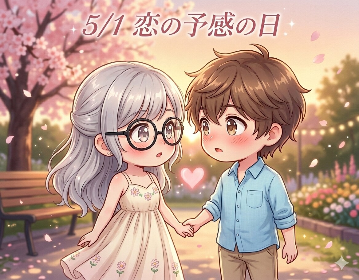 今日は「恋の予感の日」 | の人気AIイラスト・グラビア