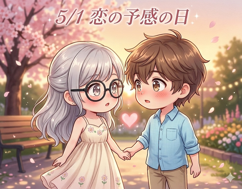 今日は「恋の予感の日」