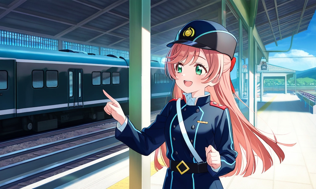 車掌ましろん。