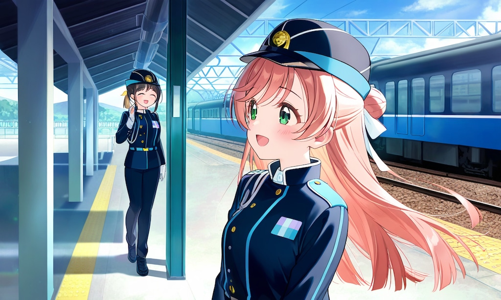 車掌ましろん。