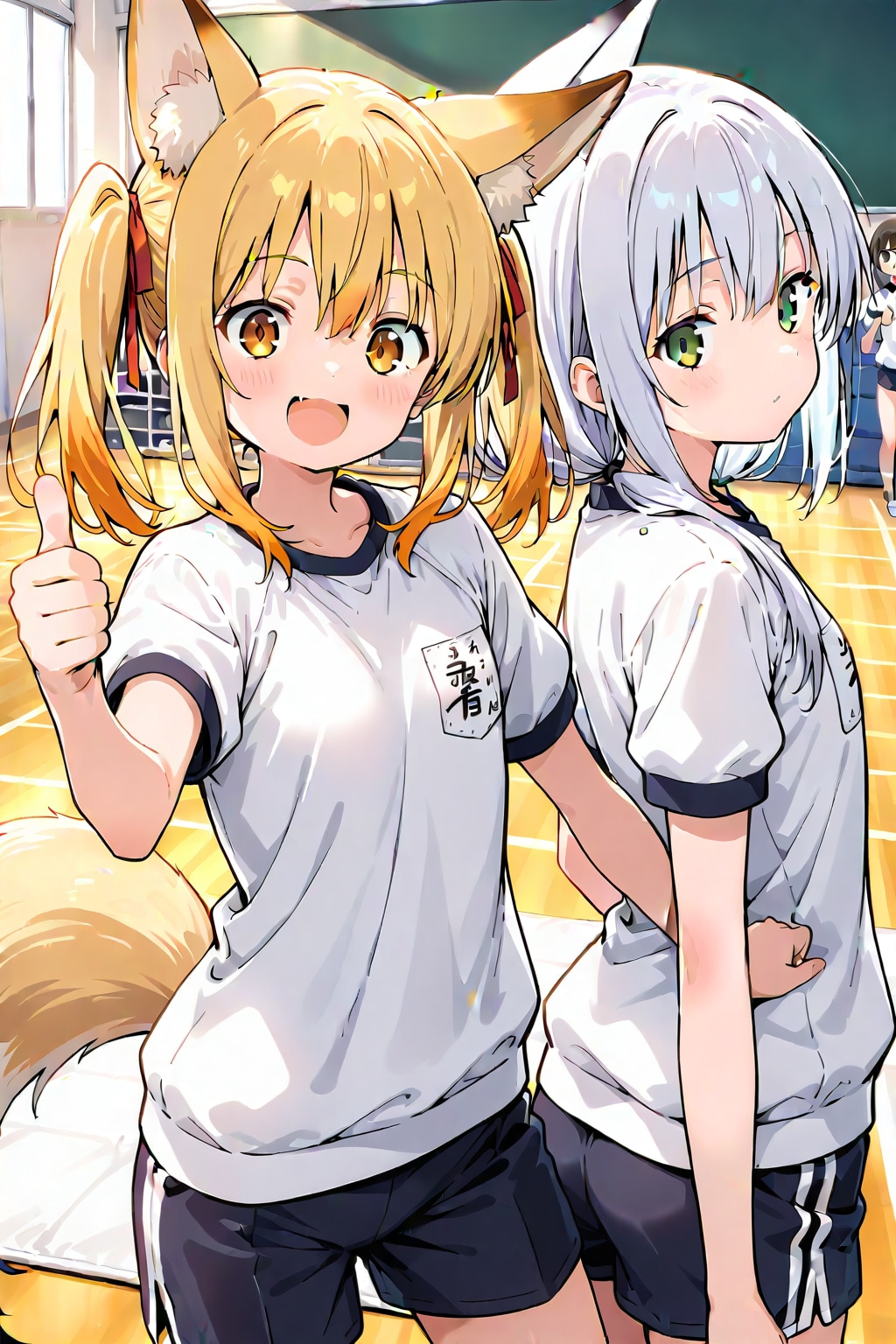 ふぉくしーガールちゃん（体育中）
