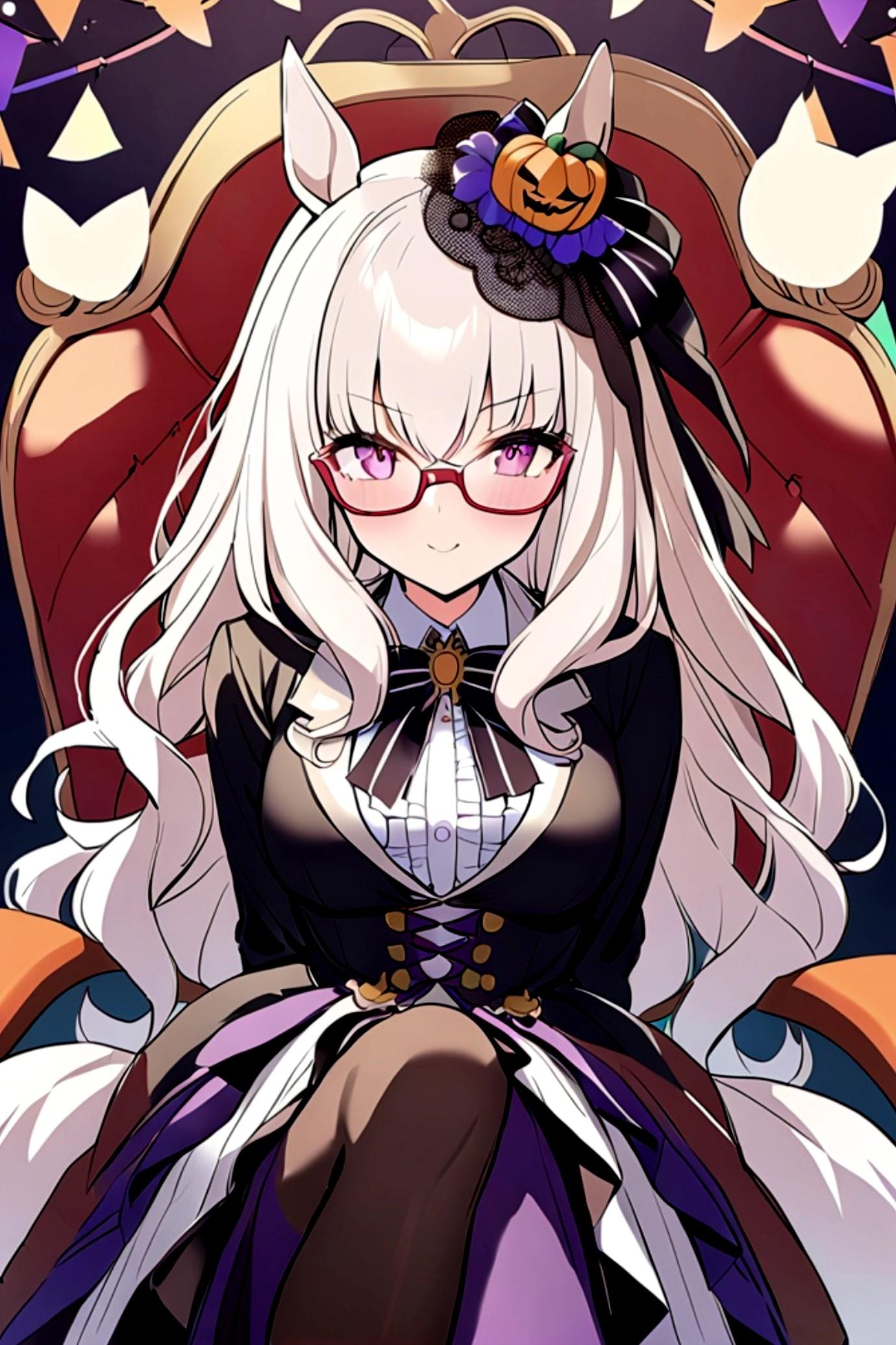 ハロウィンのビワハヤヒデ | の人気AIイラスト・グラビア