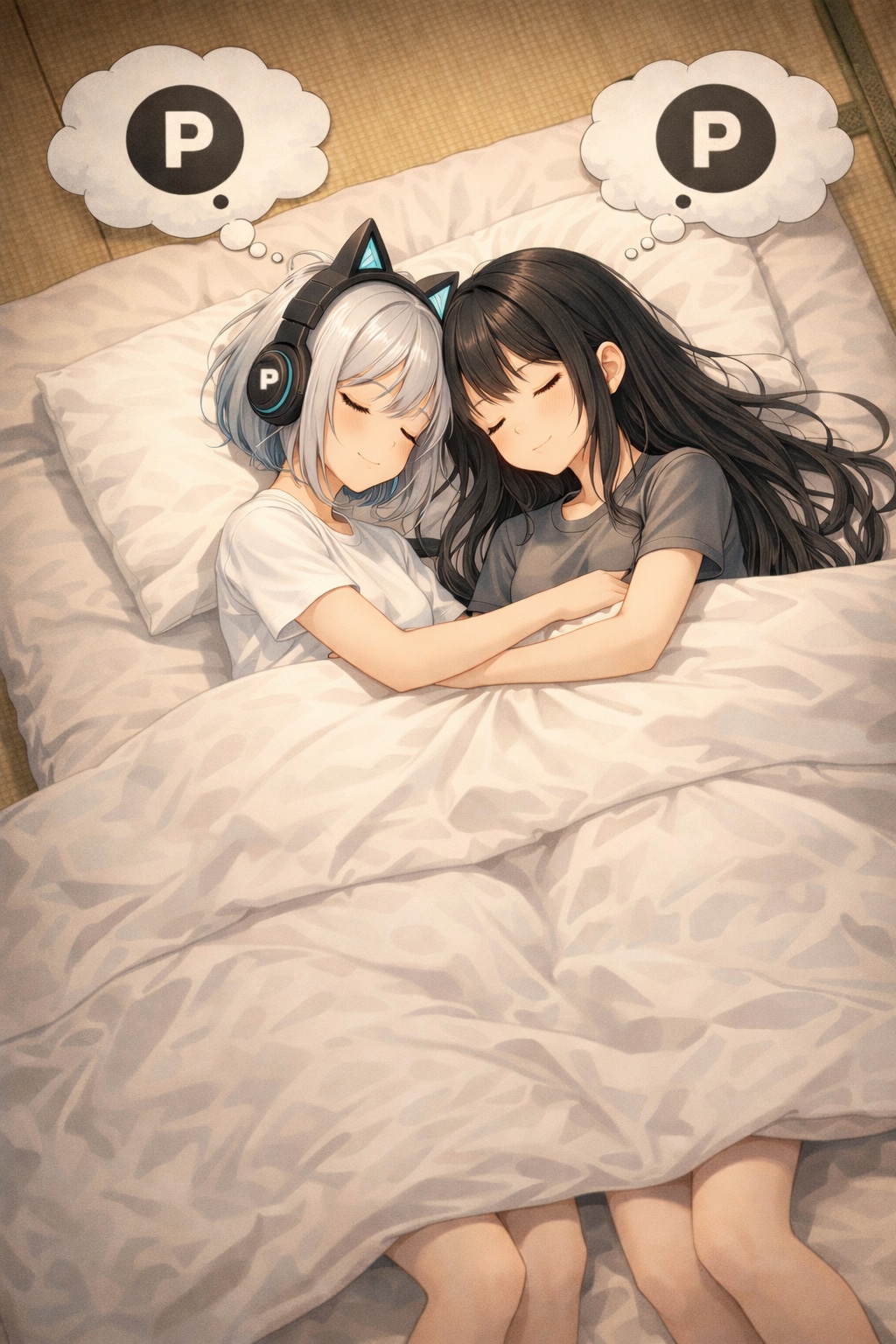 就寝中、思考はP | の人気AIイラスト・グラビア