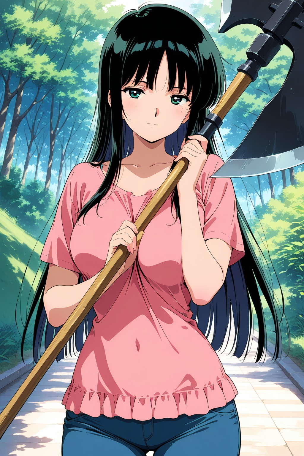 うちの娘うちの子斧の子 | の人気AIイラスト・グラビア