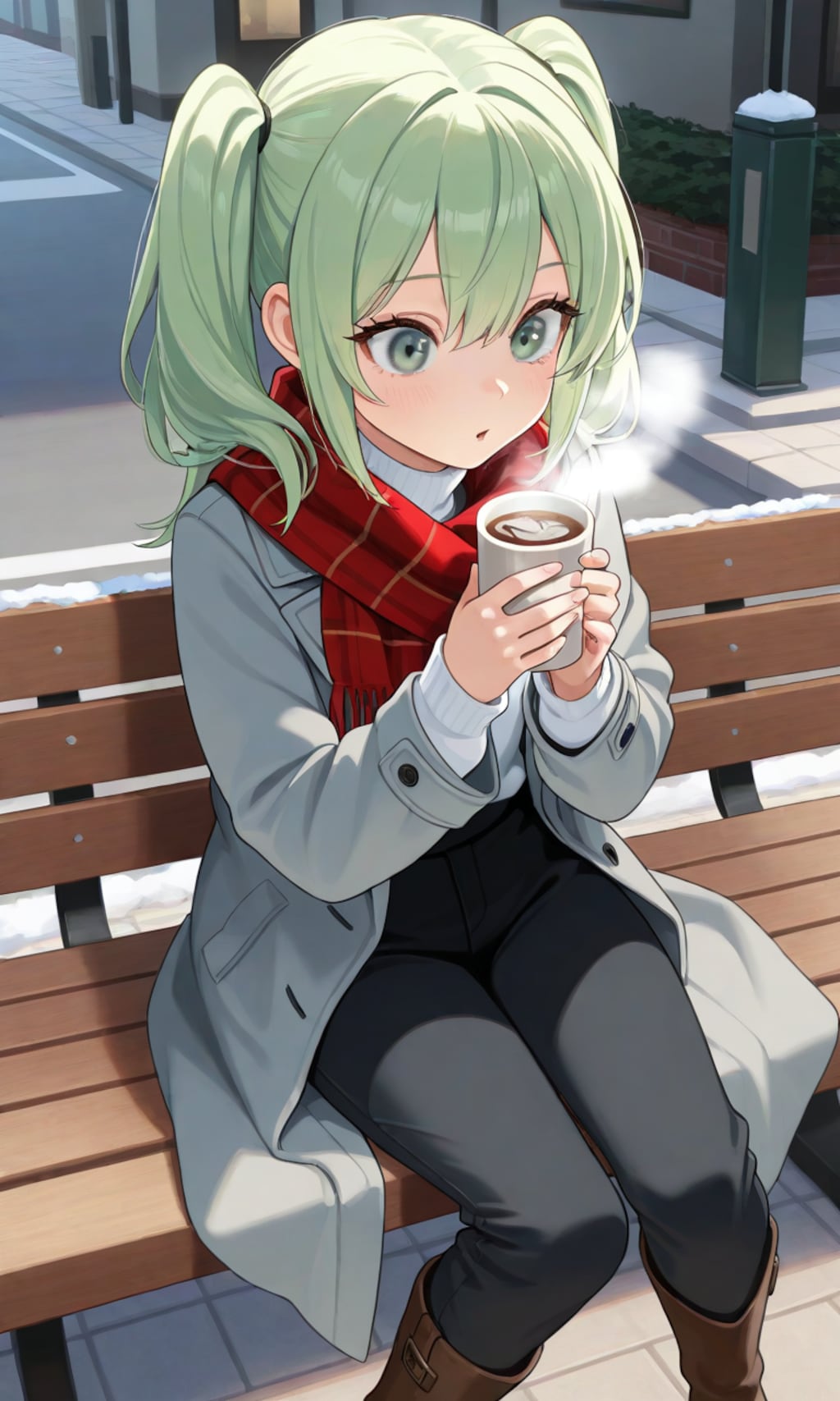 あおいの私服を考えてもらった