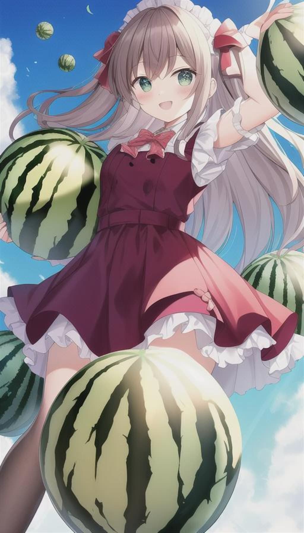 スイカのモンスター