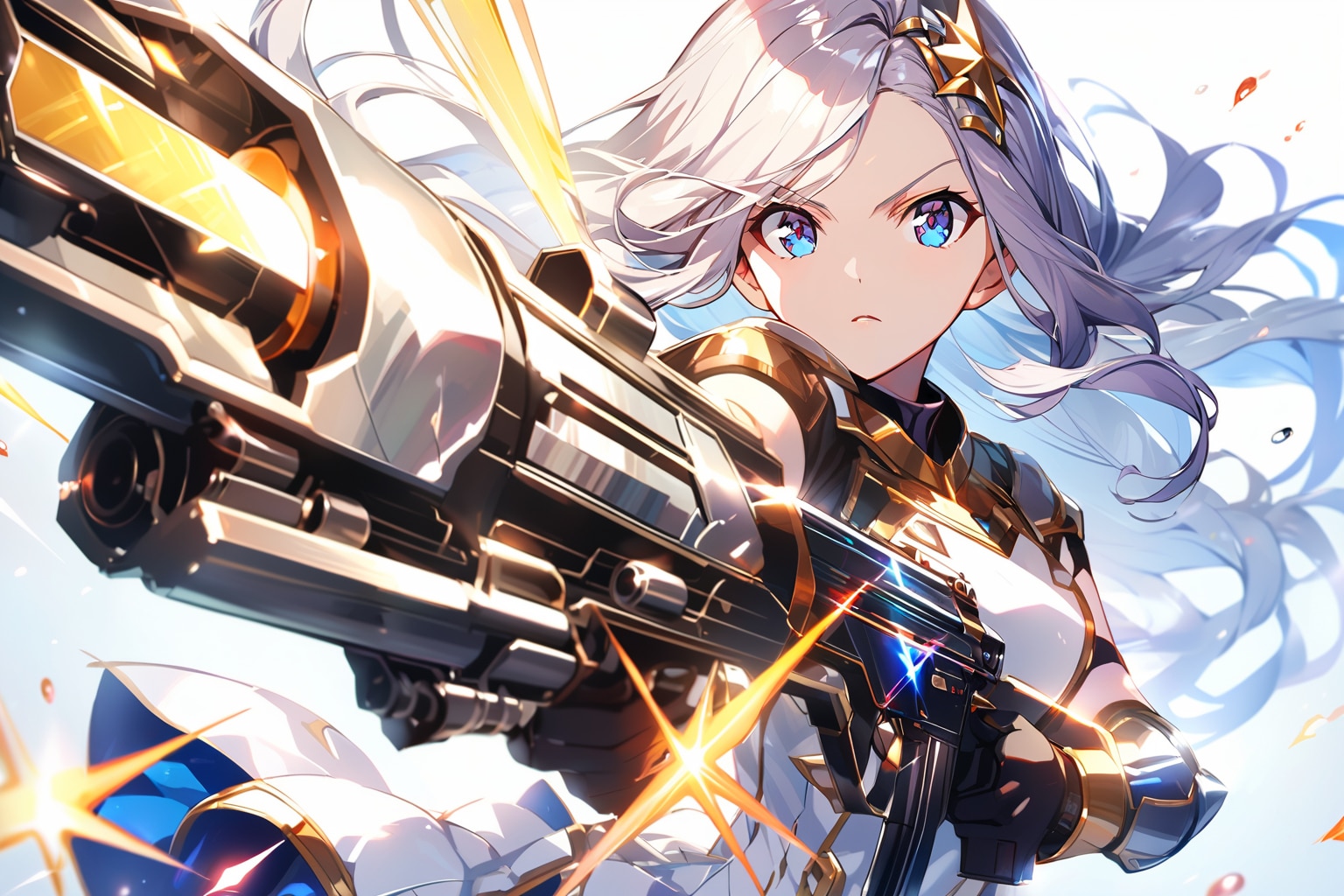 煌めく白銀 | の人気AIイラスト・グラビア