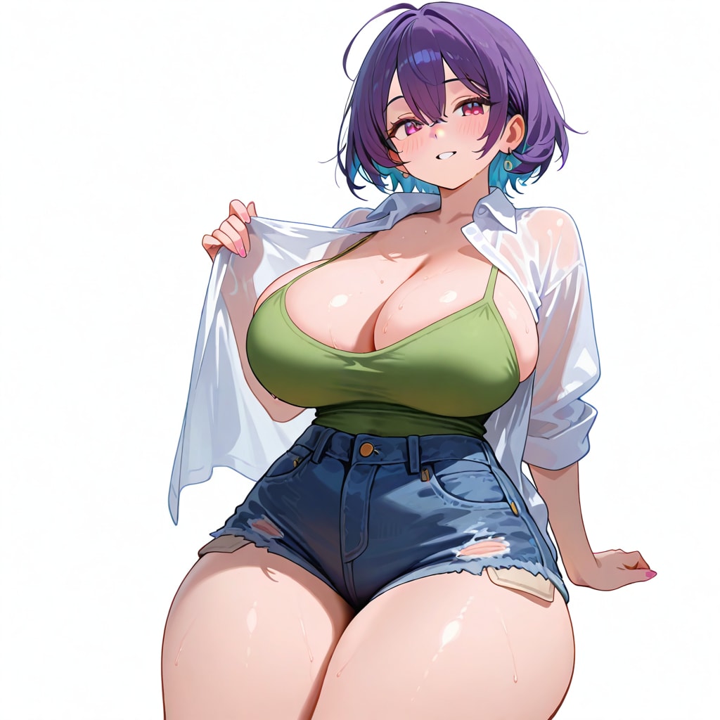 シースルーのシャツ