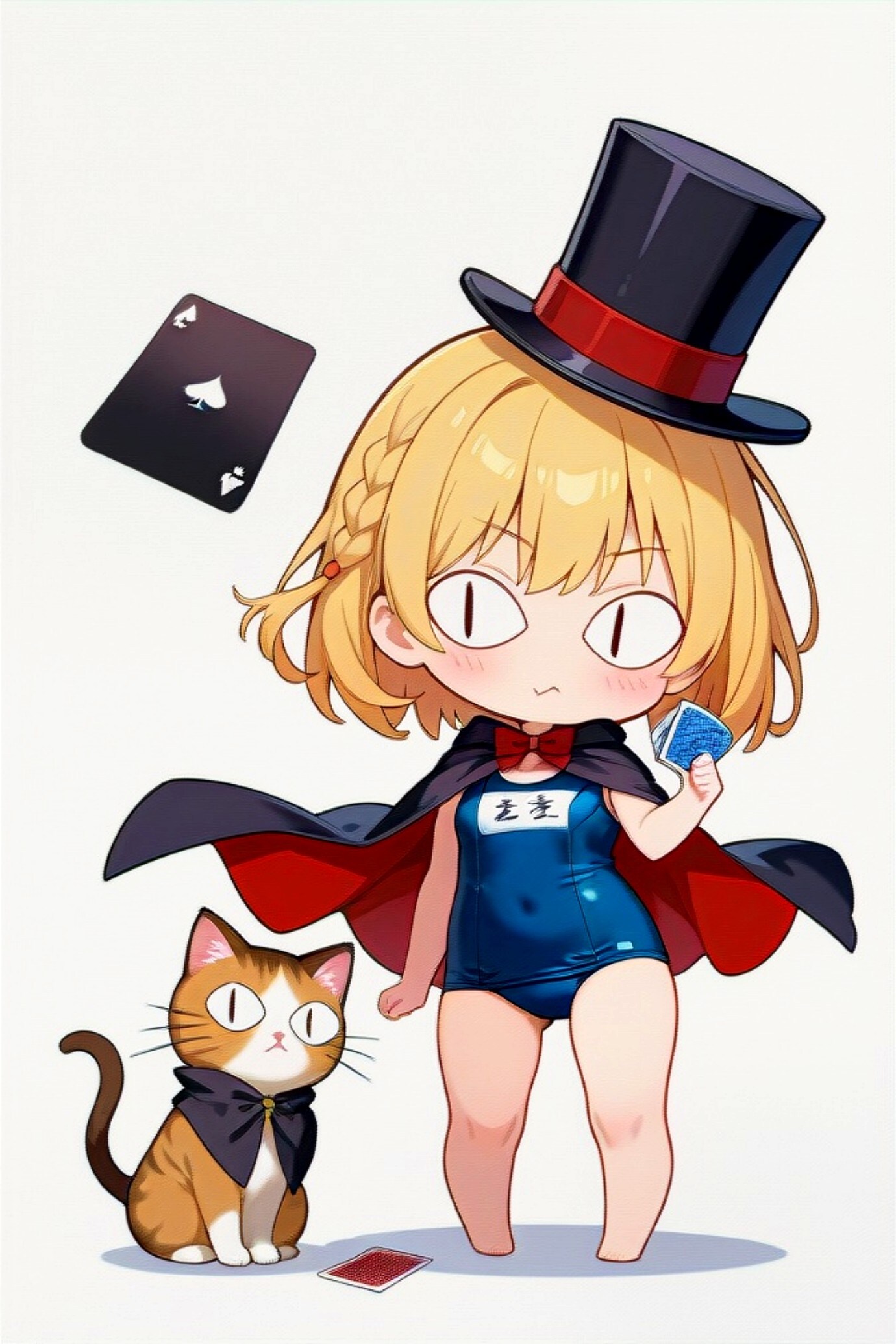 シルクハットの金髪ちゃん