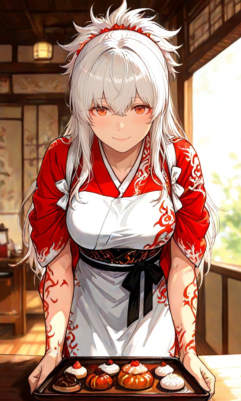 灯華　「はーい、お待たせしました♪」