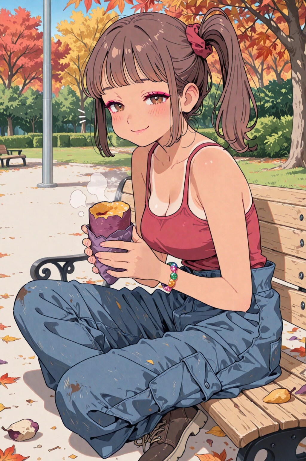 焼き芋食べる？