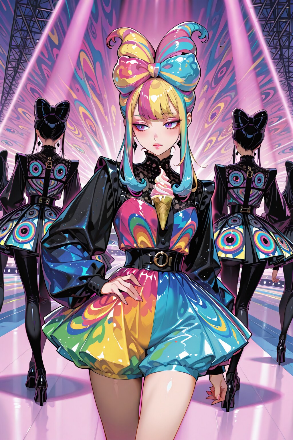 髪型も独特 | の人気AIイラスト・グラビア