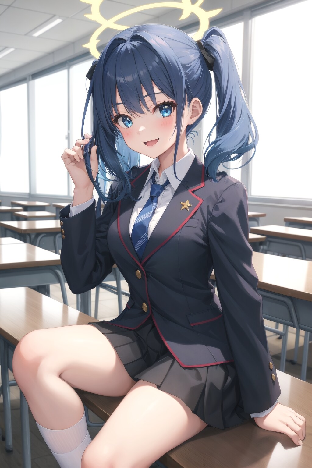 冬服だよ！ドクロちゃん！