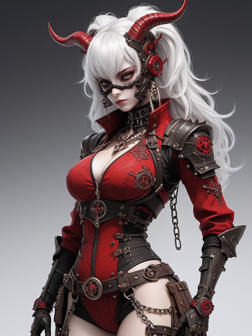 steam punk armor girl
