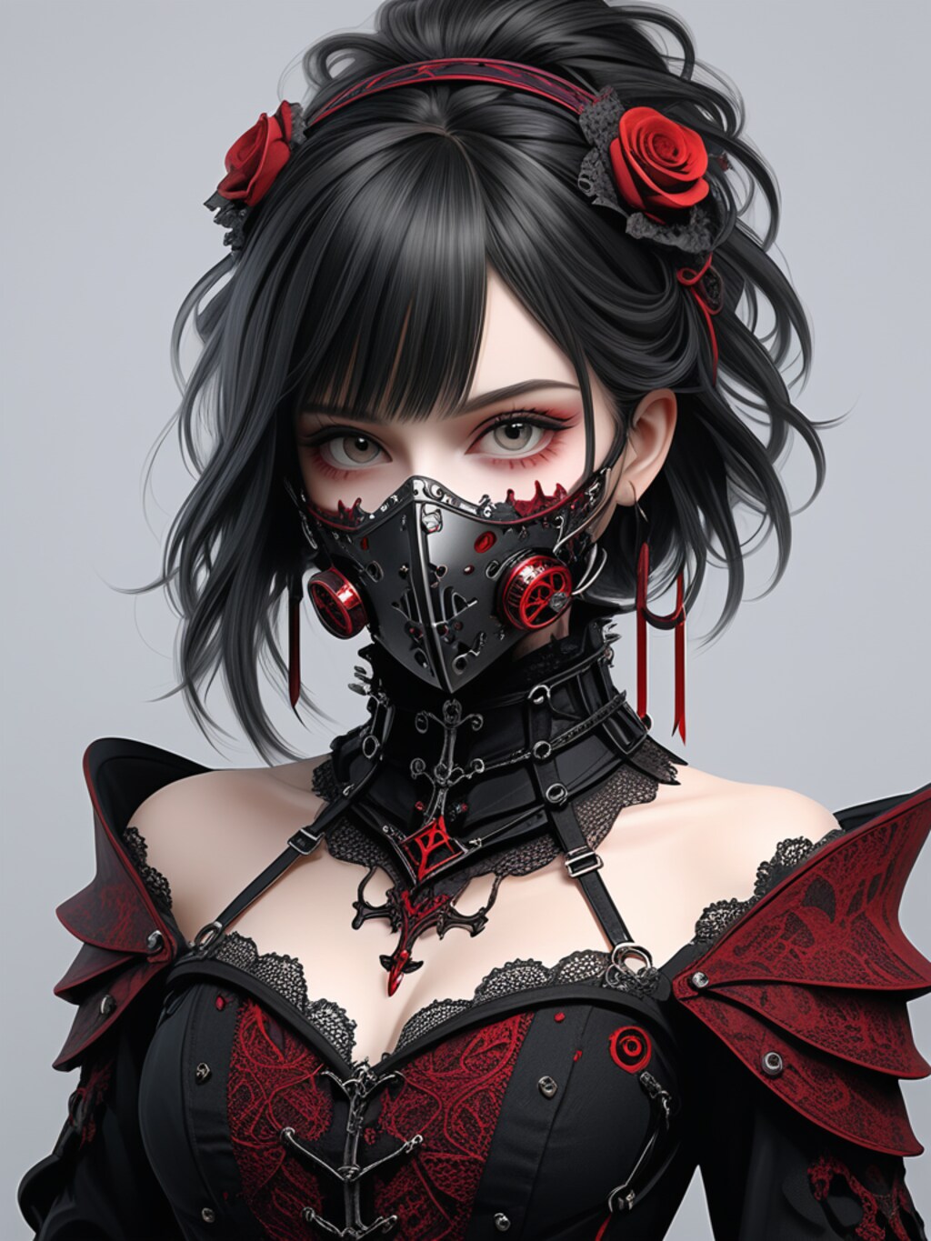 steam punk armor girl