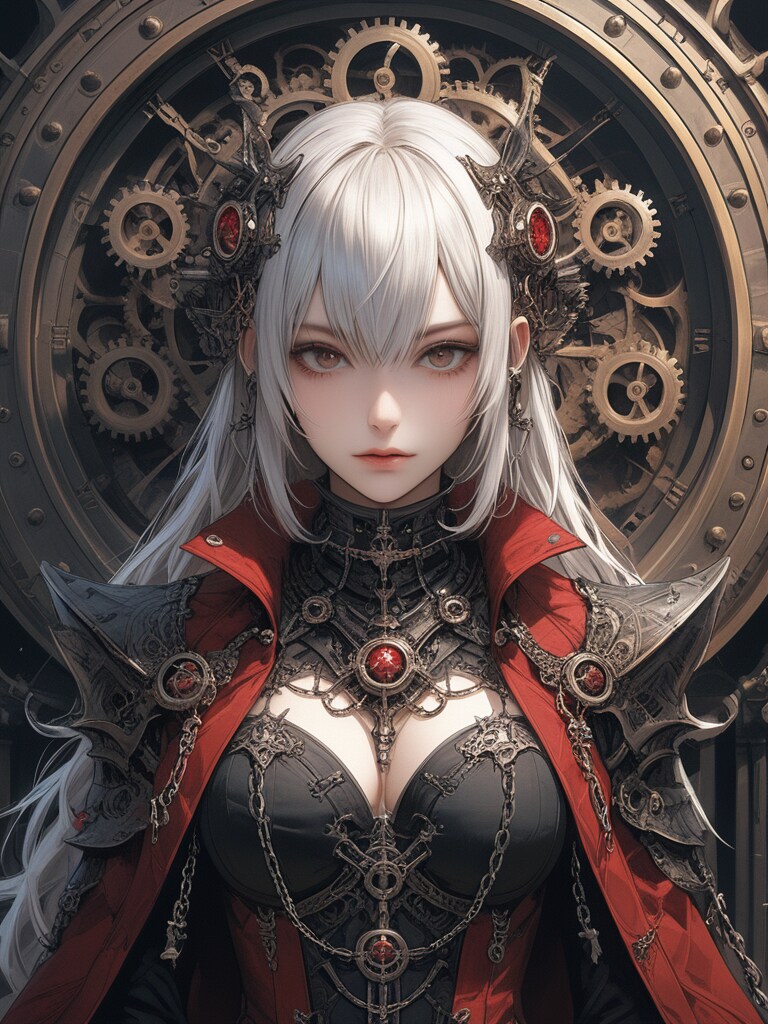 steam punk armor girl