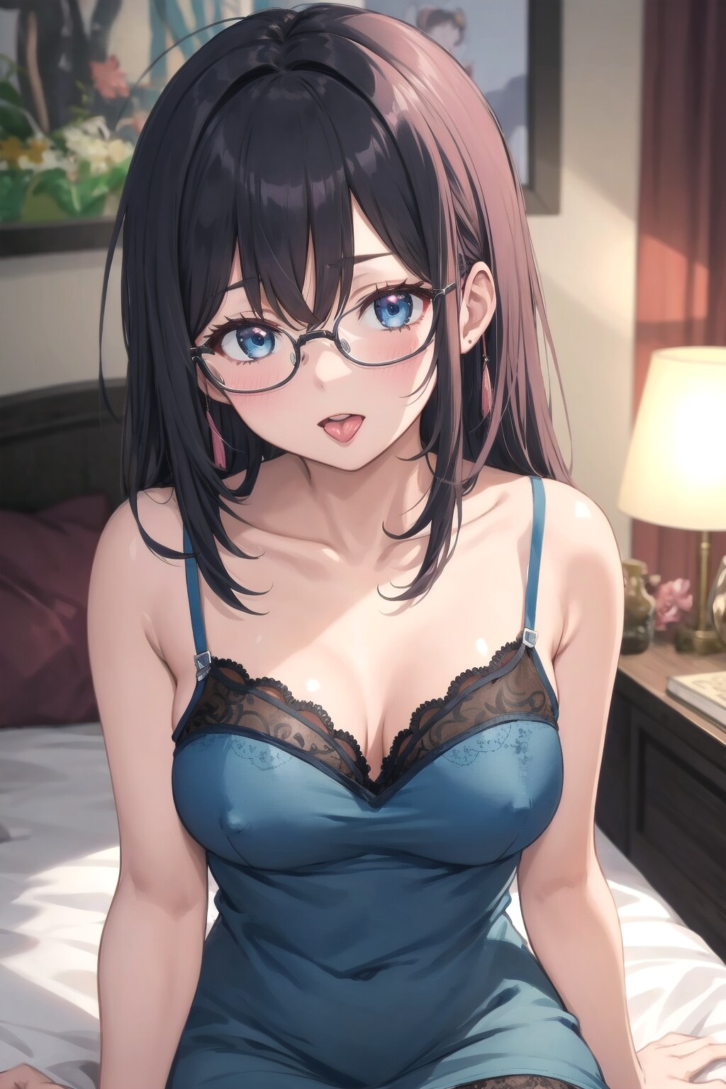 舌舐めずり