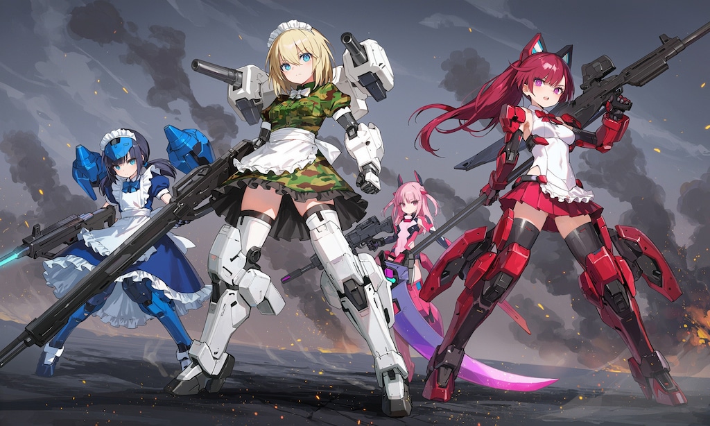 メカメイド四天王