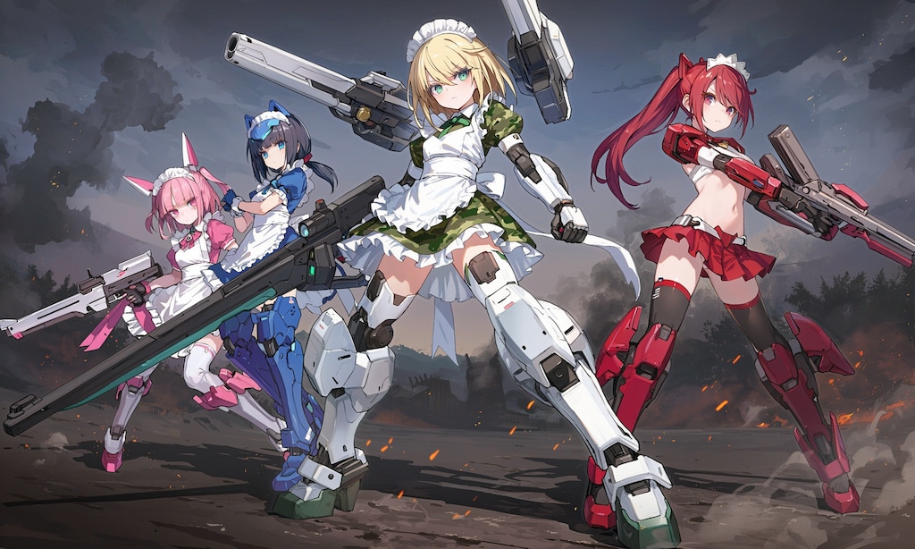 メカメイド四天王