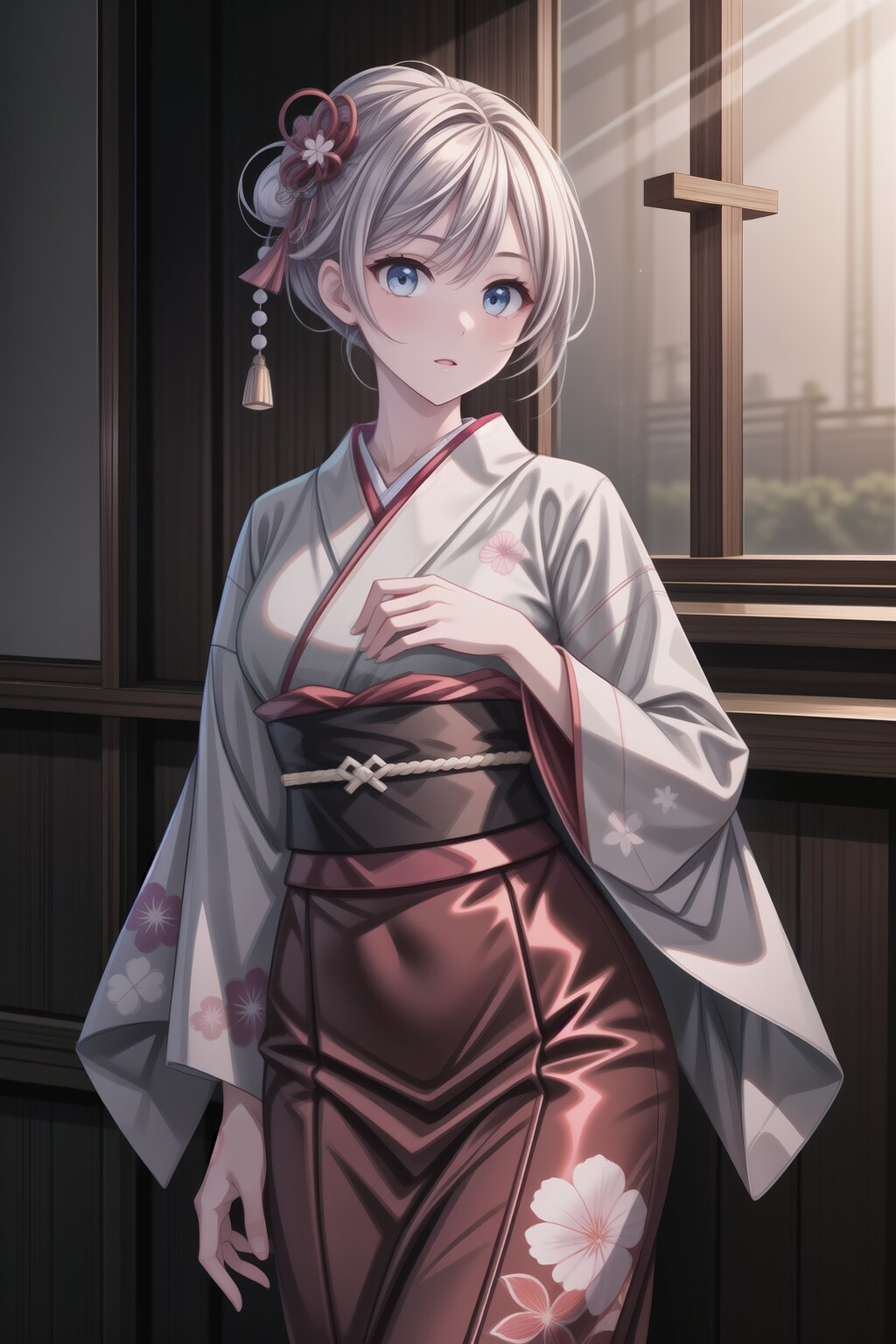 はじめての着物画像生成(pppAnimix)