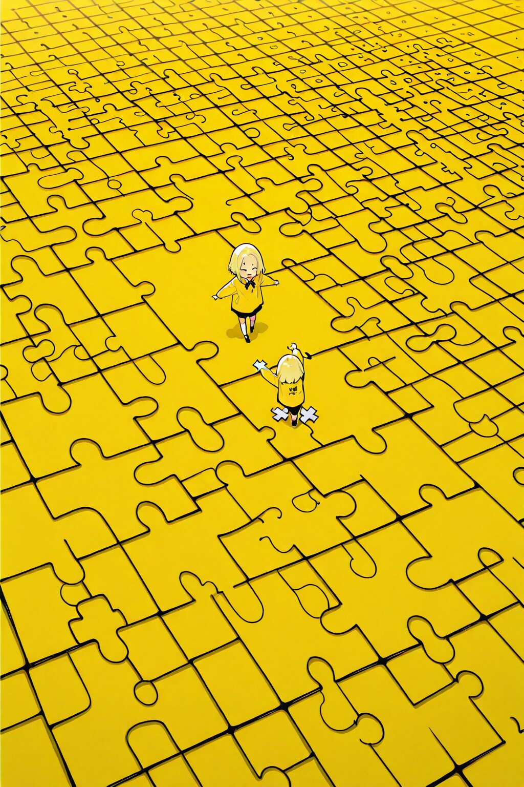 パズル | の人気AIイラスト・グラビア