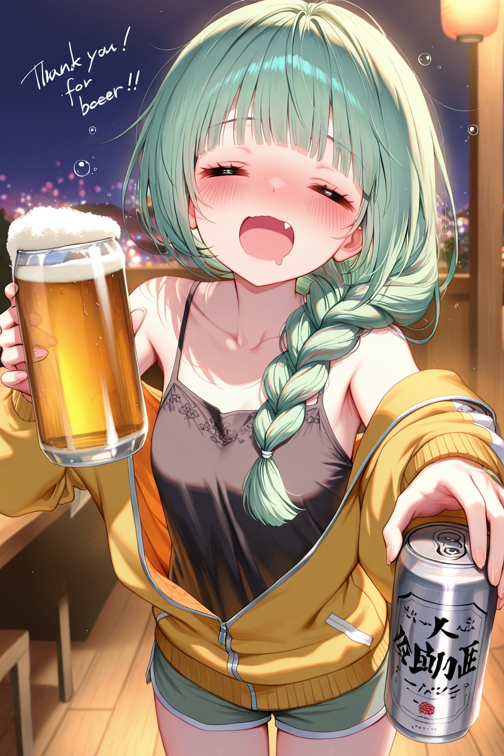 ビールで３周年をお祝い！